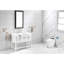 Miroir de salle de bain Smart Touch - Multifonctionnel, température de couleur variable, fonction, aluminium brun, profondeur 40,22 po, largeur 23,72 po, hauteur 1,5 po, DEL 21 lb