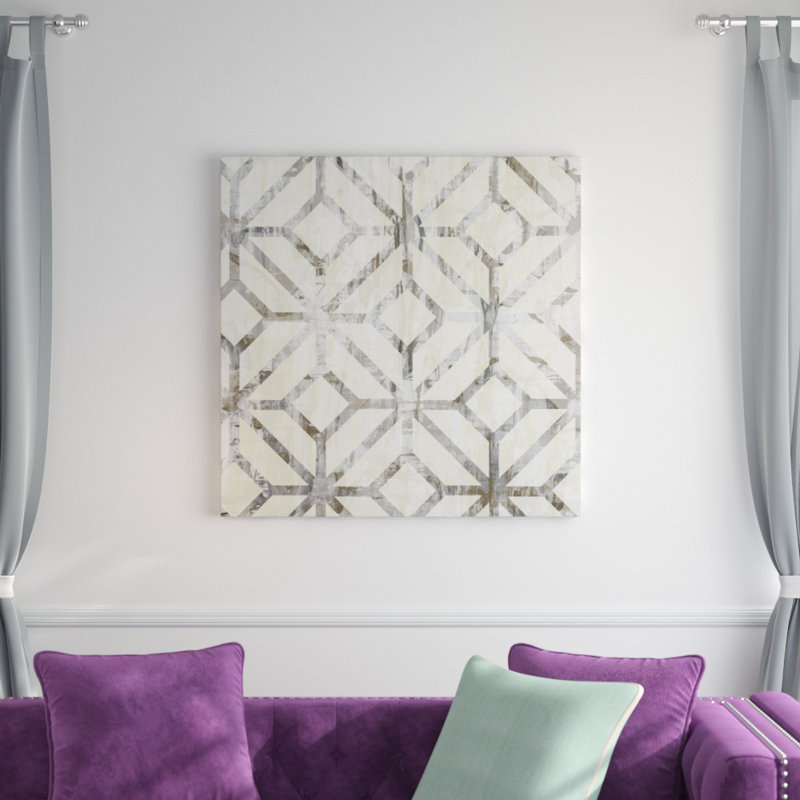 «Neutral Metric IV», impression sur toile, H 36 po x l 36 po