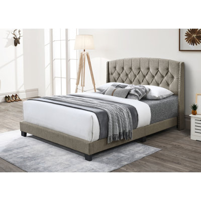 Micael Upholstered Panel Bed