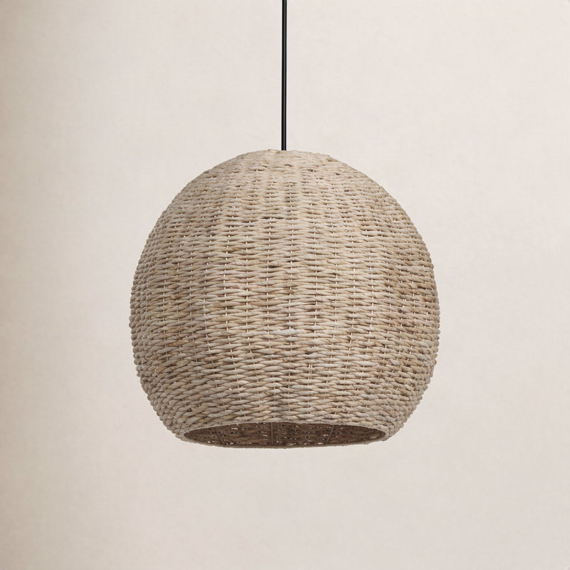 Trish 1 - Light Beige Unique/Statement Pendant
