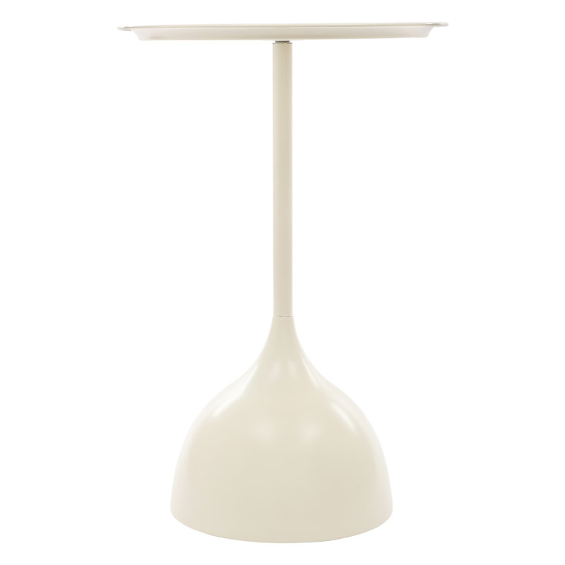 Modern Side Table, White