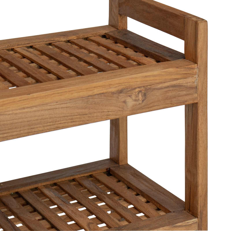 Solid Wood Bathroom Shelves