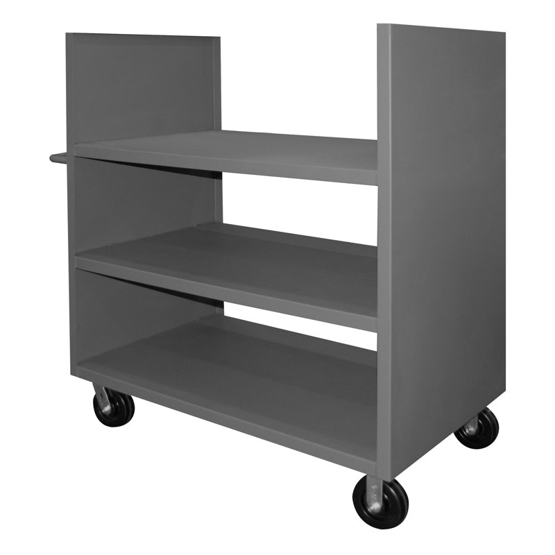 57.06'' H Utility Cart with Wheels, 57.06'' H x 54.13'' W x 30.31'' D