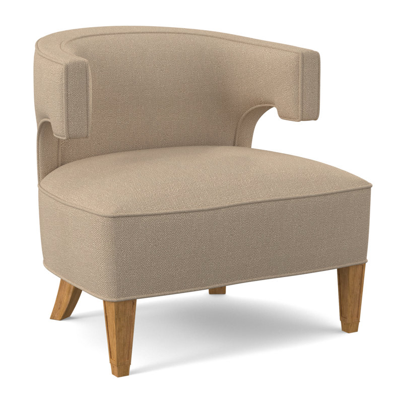 Laurel Barrel Chair, Amber, Libby Linen