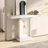 Modern Console Table with Geometric Base