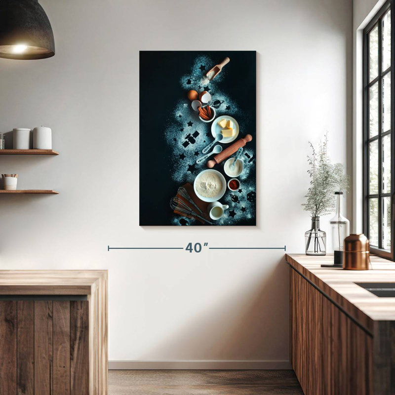 Senne Baking For Stargazers, 39" H x 26" W