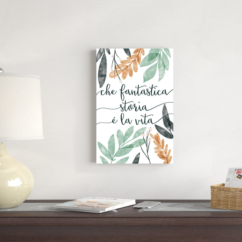 Sage Sayings IV - italien, H 18 po x l 12 po