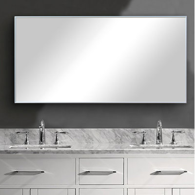 Derosier Metal Flat Wall Mirror