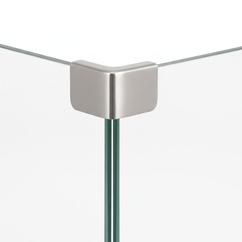 Verre carré de 30 po pour les brûleurs de foyer, structure trempée, flamme régulière de protection contre le vent, design transparent d'aspect contemporain pour orner le décor, installation et retrait sans effort, 18 po de profondeur, 4 po