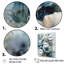 «Blue and White Poppy Bouquet Serenade I», reproduction sur toile-97037085-97037087