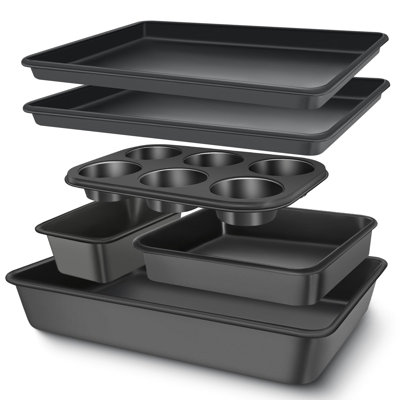 Baking Mould Set, Non-Stick Baking Mould Set, Oven Baking Tray, Baking Tray Set
