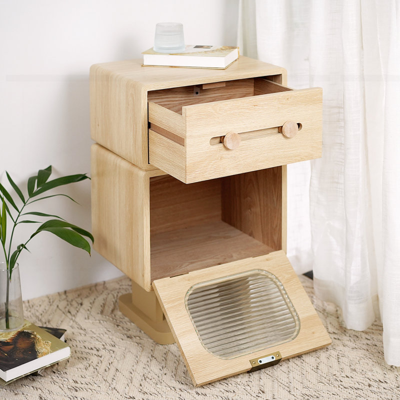Creative Rotatable Robot Storage Side Table