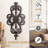 Cast Iron Wall Hanging Sconce Tealight Pillar Candlesticks Holder - Vintage Vine Design Home Candle Display Holder