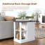 Multifunctional End Table With Charging Station-682644238