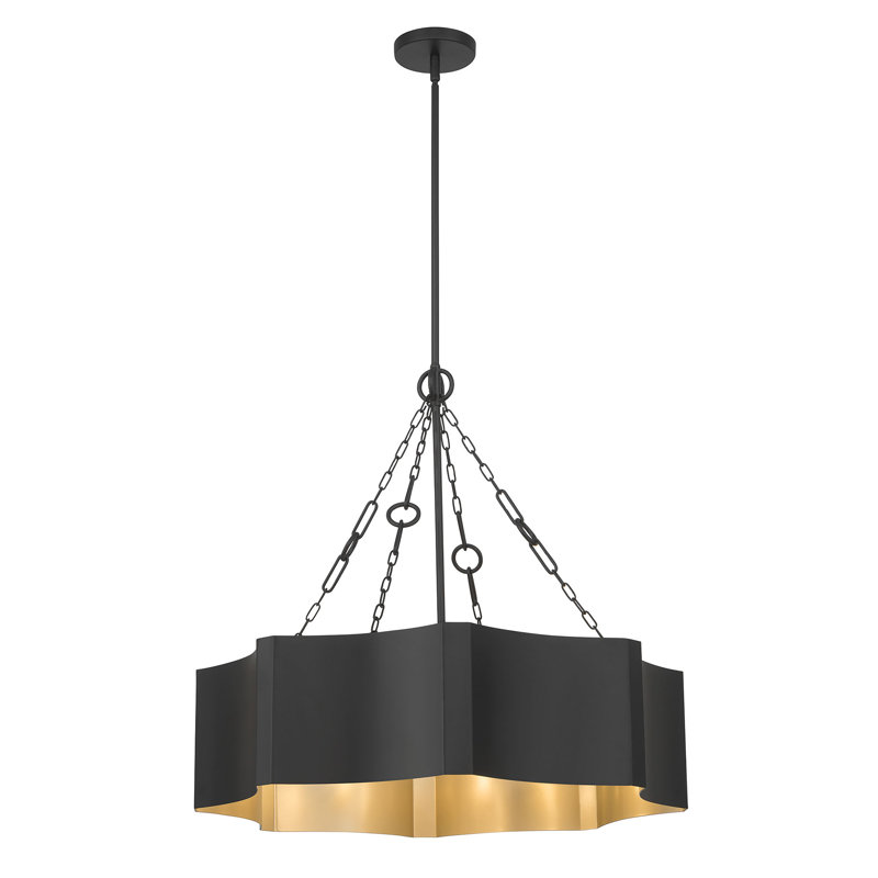Luminaire suspendu 5 lumières Ottavio