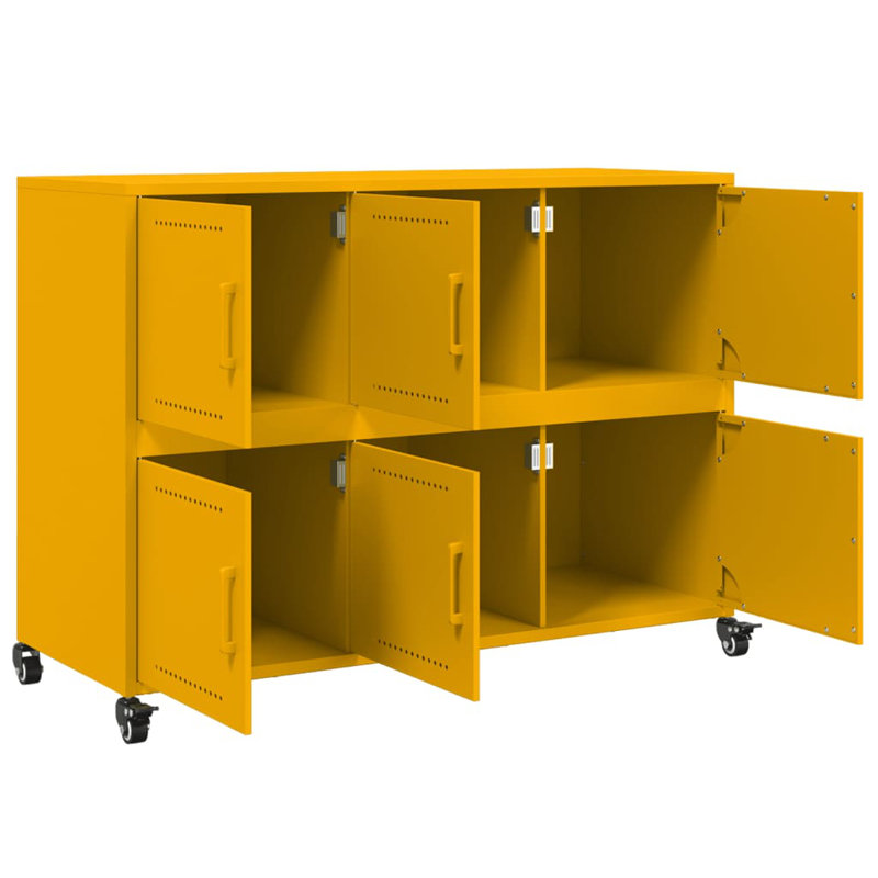 Roshea 100.5cm Sideboard, Mustard Yellow