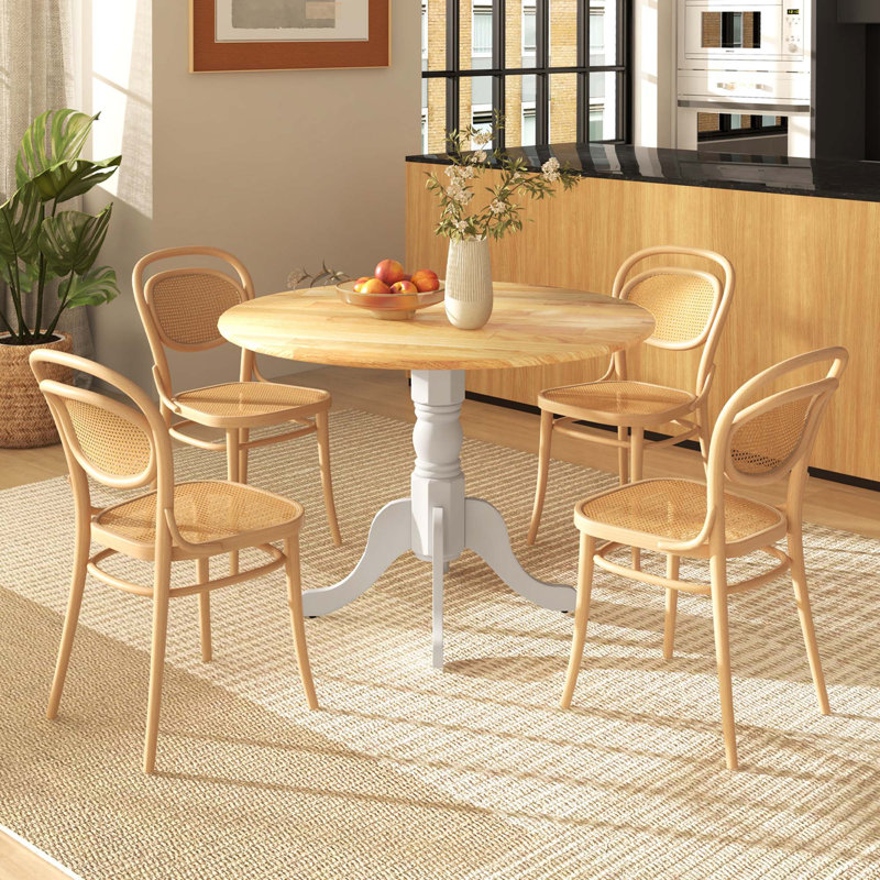 Cliftina ronde 40 po, Blanc, Naturel