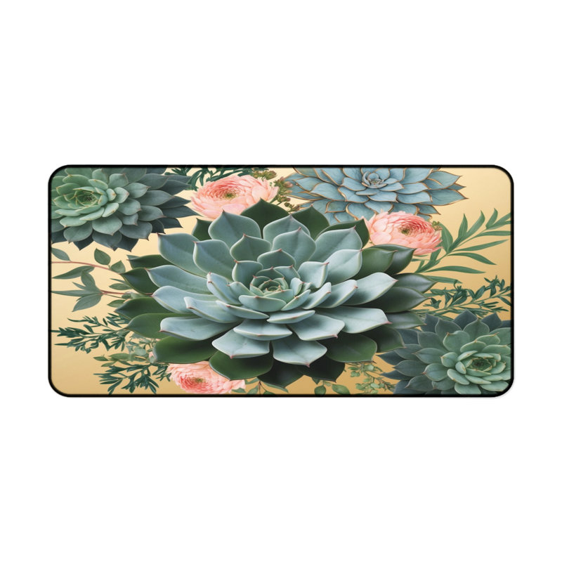 Polyester Desk Pad, 14.4x12.1