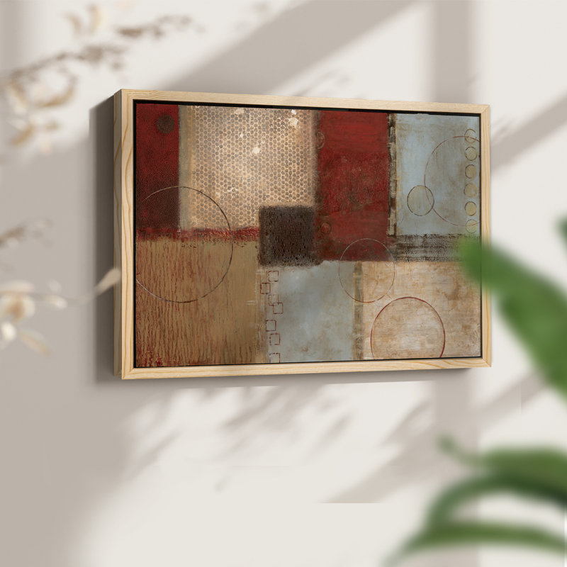 Seasons Go Round I - Reproduction encadrée - Restickable, H 8 po x l 10 po, Naturel
