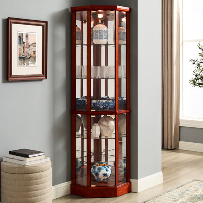Vitrine à 6 tablettes Cherry