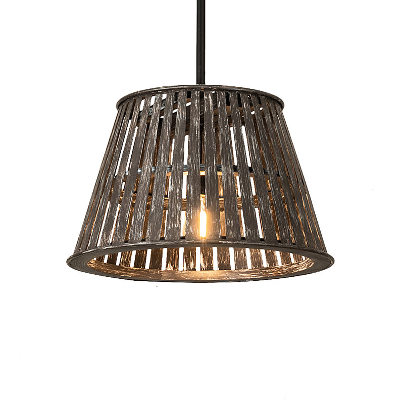 Luminaire suspendu conique 1 lumière Peach Basket