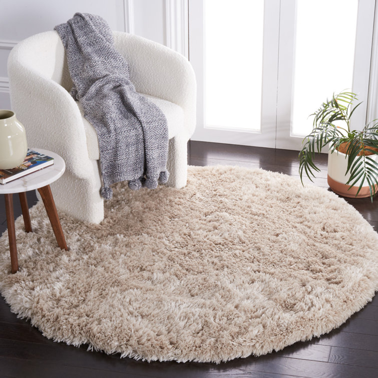 Gentas Shag Hand Tufted Performance Solid Colour Rug