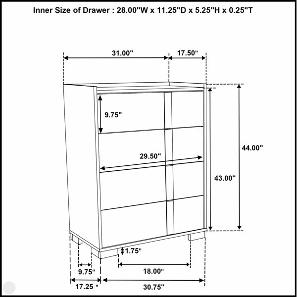 Dimensions du produit