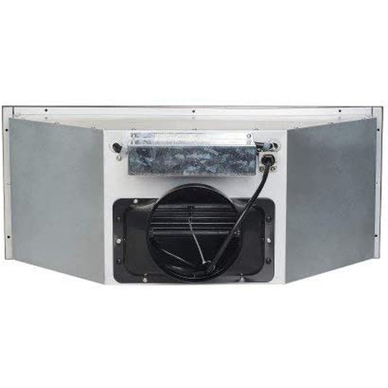 Hotte de cuisine à conduit 27,25" 750 cfm en acier inoxydable