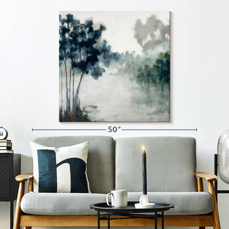 Soft Winter Light, 33" H x 33" W