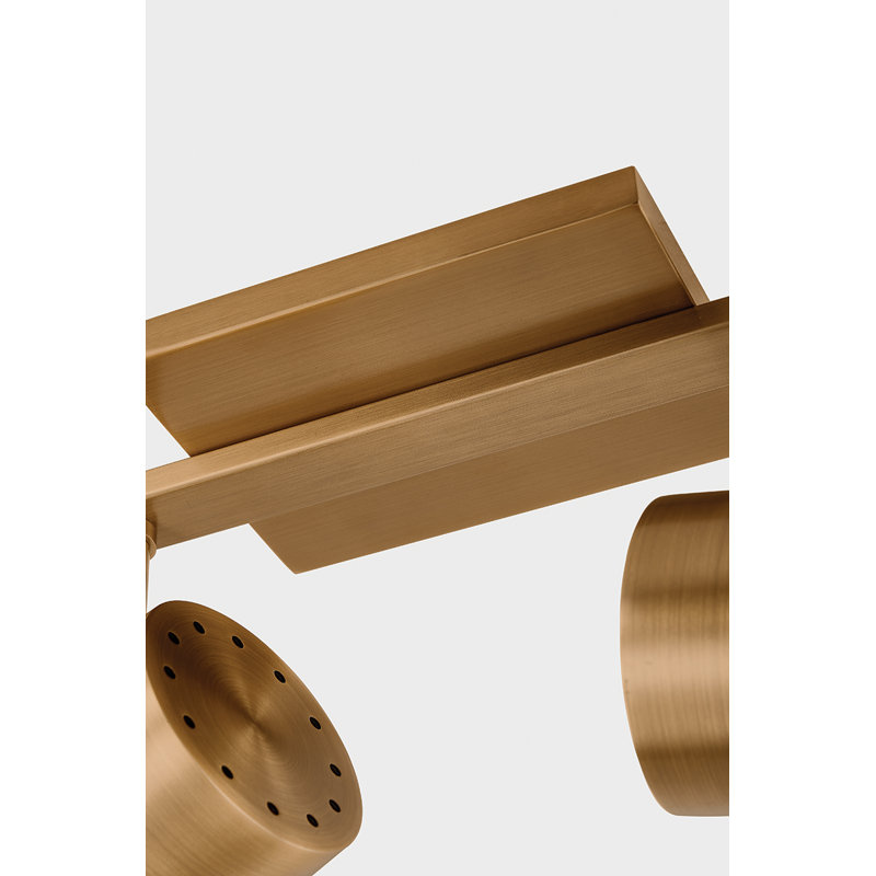 RUEBEN Bath And Vanity, Brushed Brass