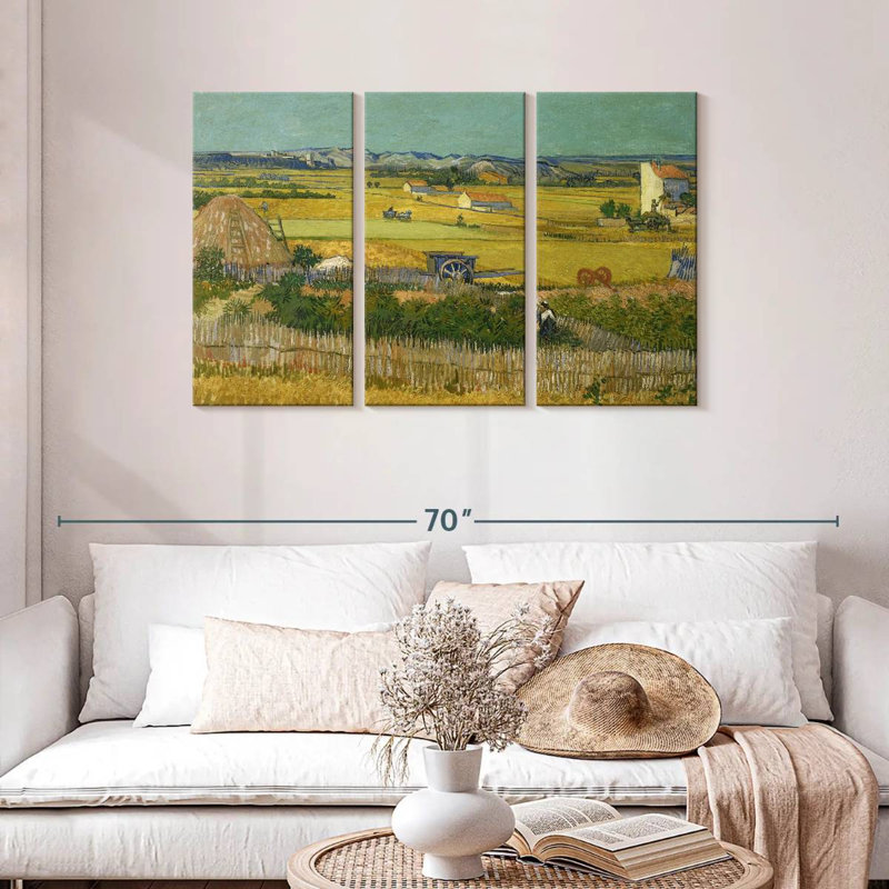 Alvord The Harvest 1888, H 28 po x l 45 po