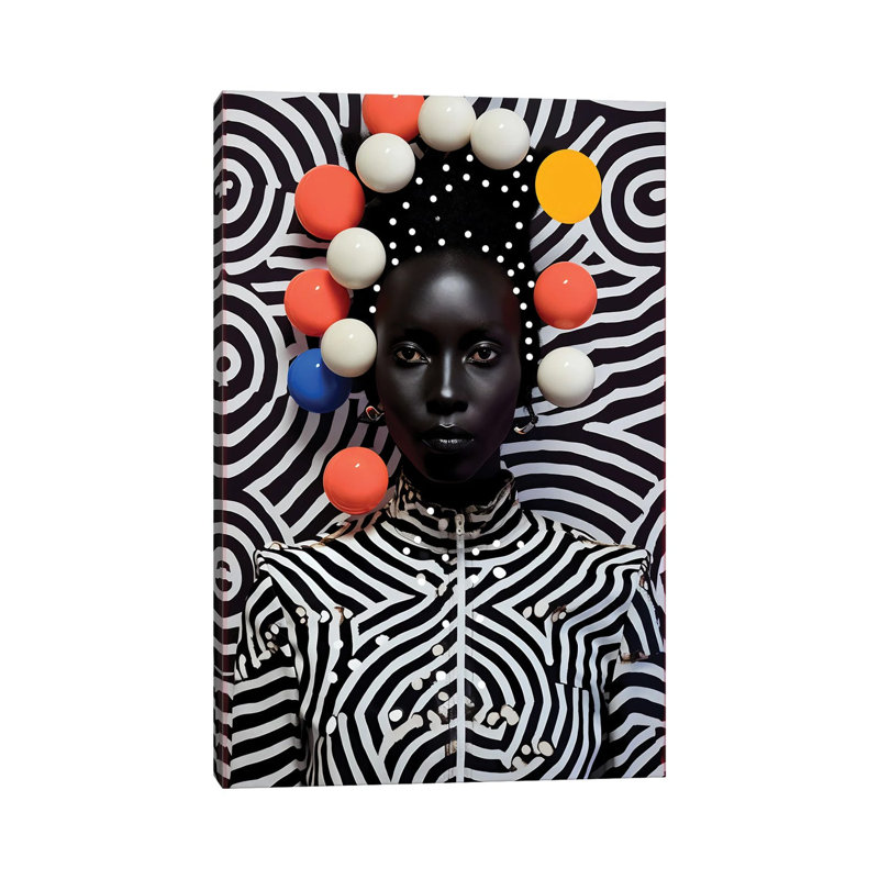 African High Fashion II - Wall Art Print - Wrapped Canvas