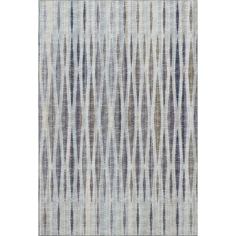  Premium Machine Washable Myalee AMF31 Rug, Rectangle 3' x 5'