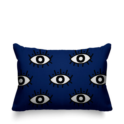 Coussin intérieur / extérieur Ankara Evil Eye
