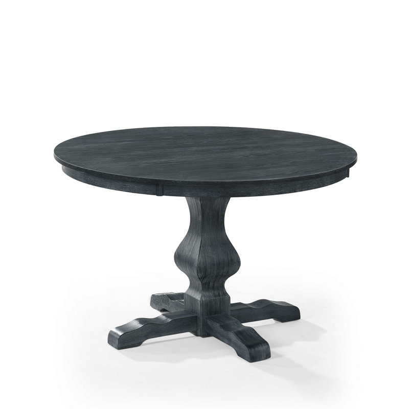 Table à manger ronde (2 boîtes)