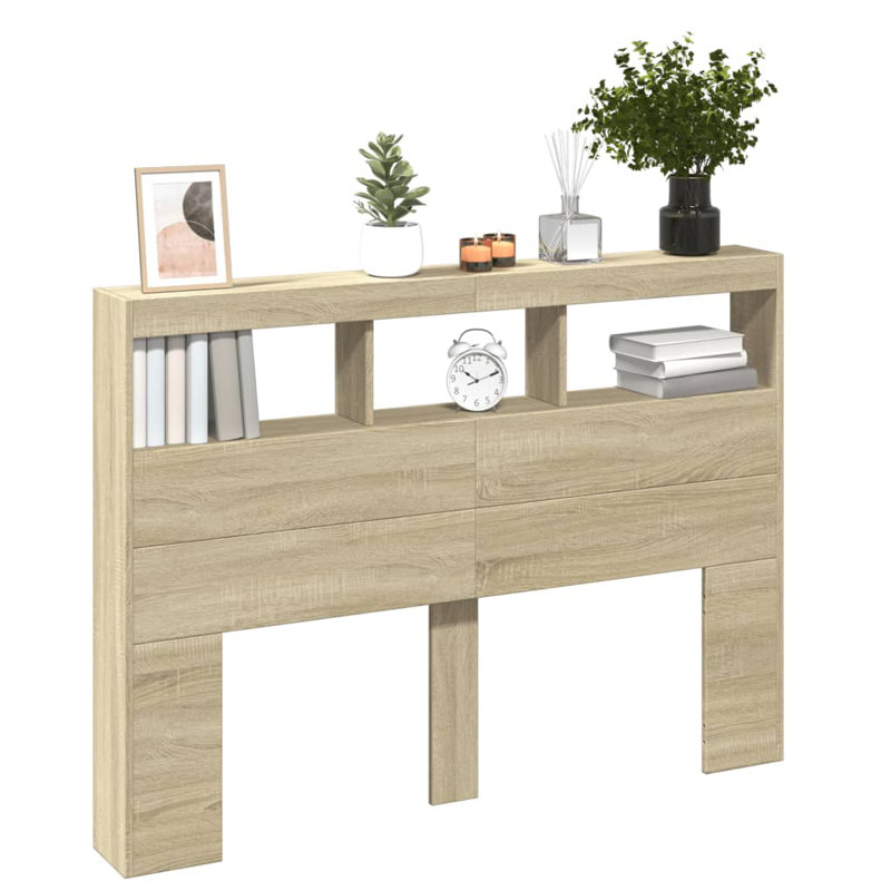 Cedria Headboard, Sonoma Oak, Double - 140 x 200 cm