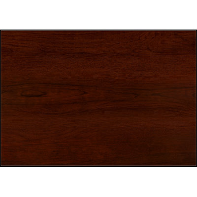 Narrow Corner Console Table, Contemporary Design For Entryway, Maximizes Space With Brown Laminate Finish