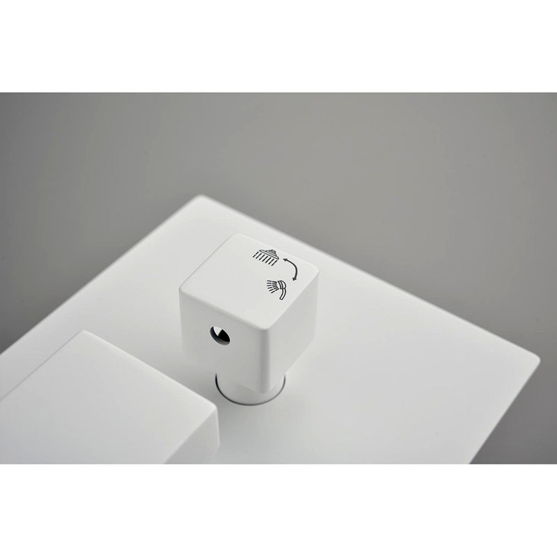 Système de pomme de douche 16 po, Blanc