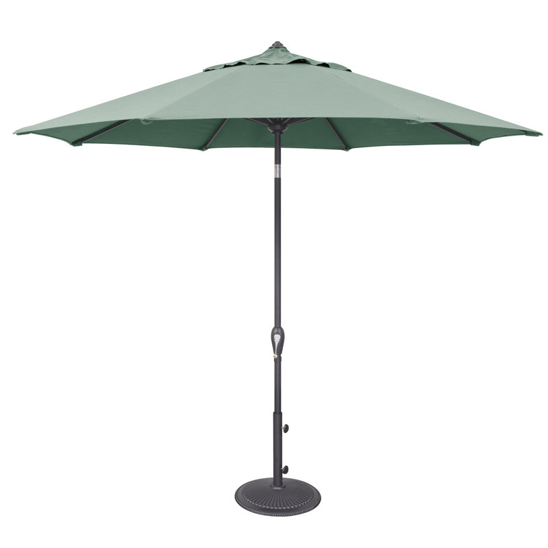 Parasol de marché inclinable 9 pi Colete, Vert