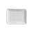 Jutta Rectangular Platter 7.08 x 5.51" New White