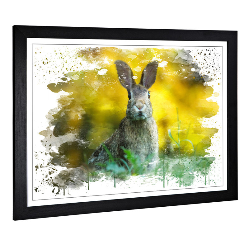 Print on Canvas, 45cm H x 62cm W x 3cm D, Framed Picture