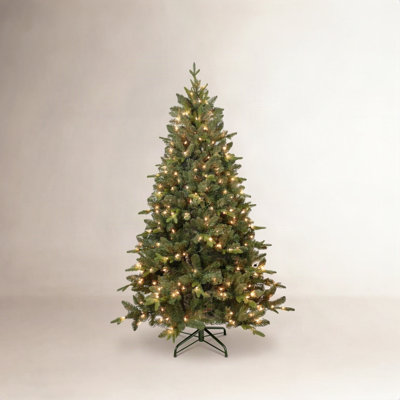 Pre-Lit Spruce Christmas Tree