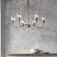Hovey 6 - Light Candle Style Chandelier-91340290