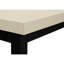 Table pour bureau à domicile, hauteur réglable, 48 po, stratifié beige avec métal noir, bureau d'ordinateur portable pour espace de travail, configuration compacte