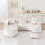 Canapé modulaire modulaire avec méridienne en L, canapé-lit modulaire Cloud, assise profonde, compression avec éponge, aucun assemblage requis-101618699