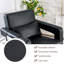 Laguer Faux Leather Armchair with Footstool-479042101