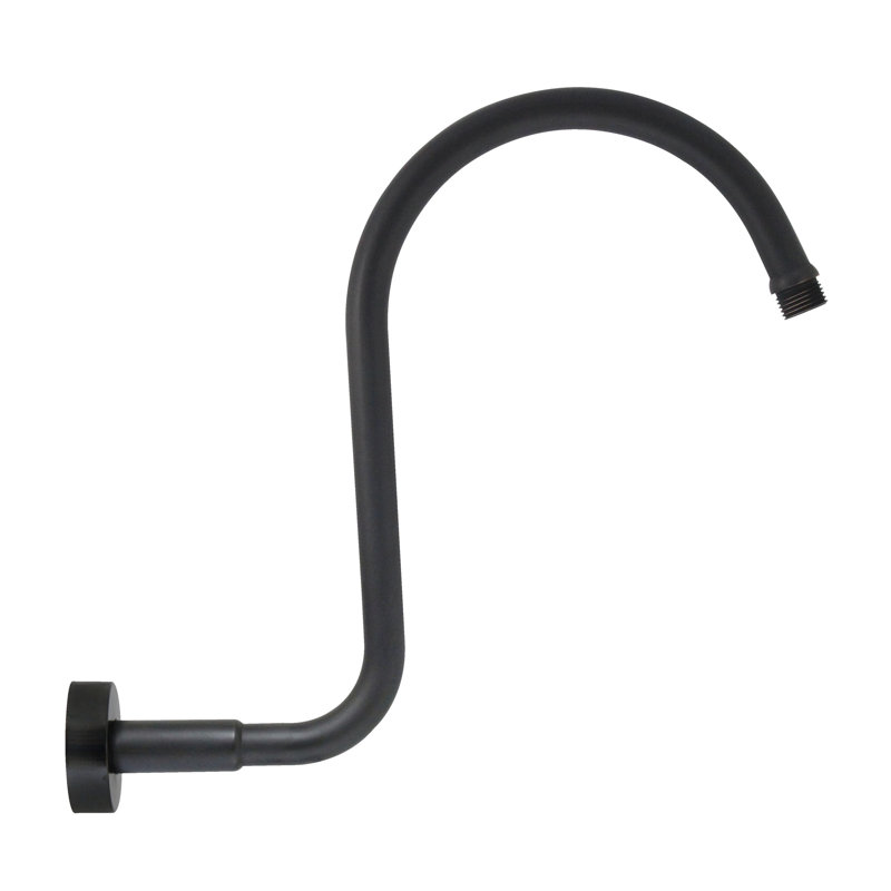 Shower Arm with Flange, Rubbed Bronze
