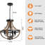 4-Light Empire Chandelier