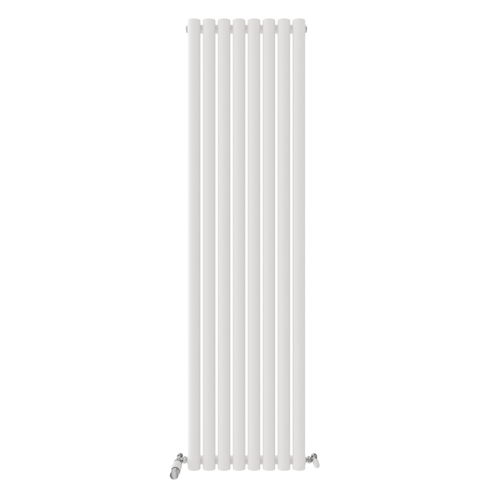 iBathUK Princia Vertical Single Oval Panel Radiator