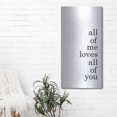«All of Me» par Susan Ball, art mural en métal